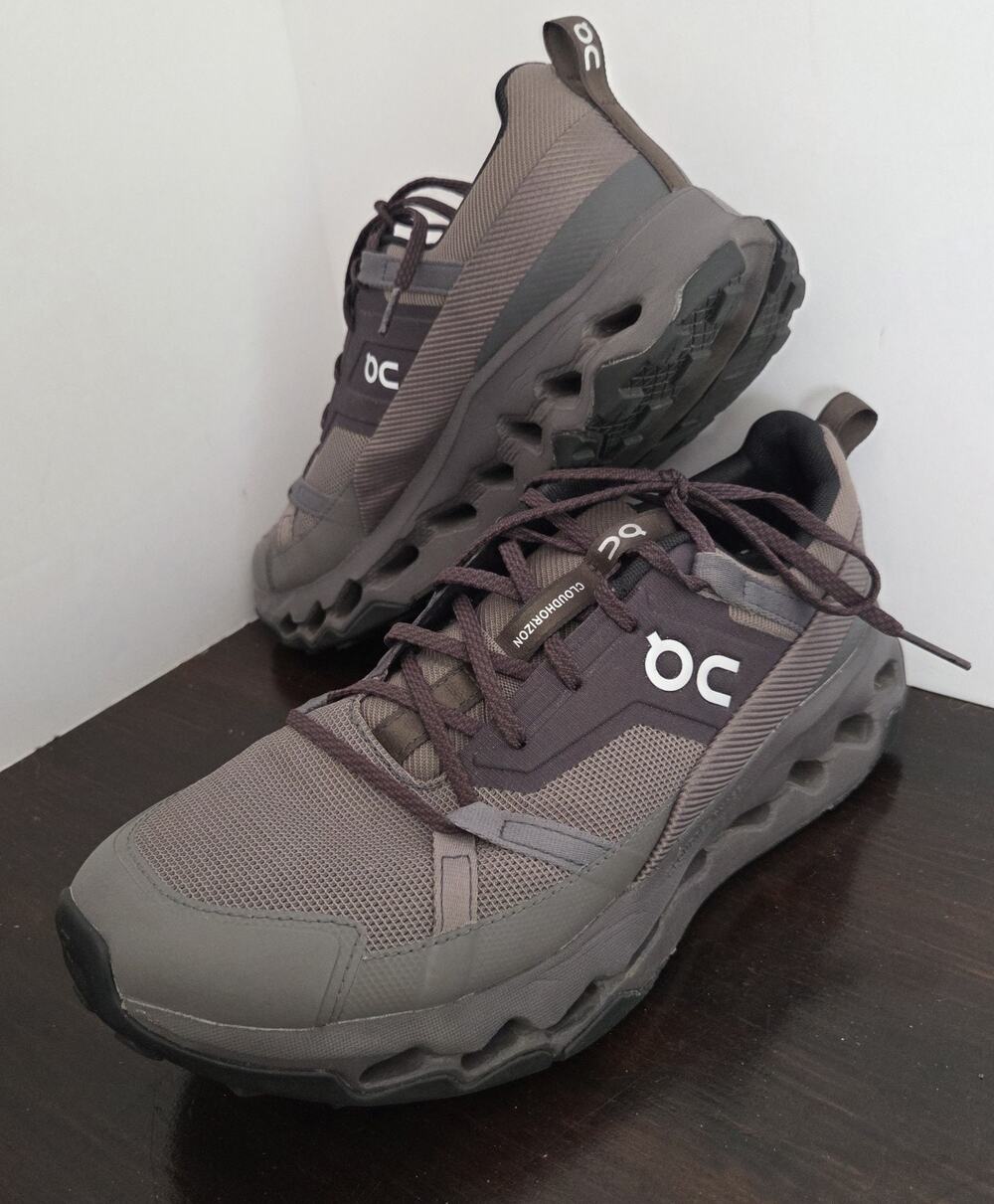 On Cloudhorizon Womens Shoes Size 9 EU40.5 Eclipse Pebble Brown Hiking Trail